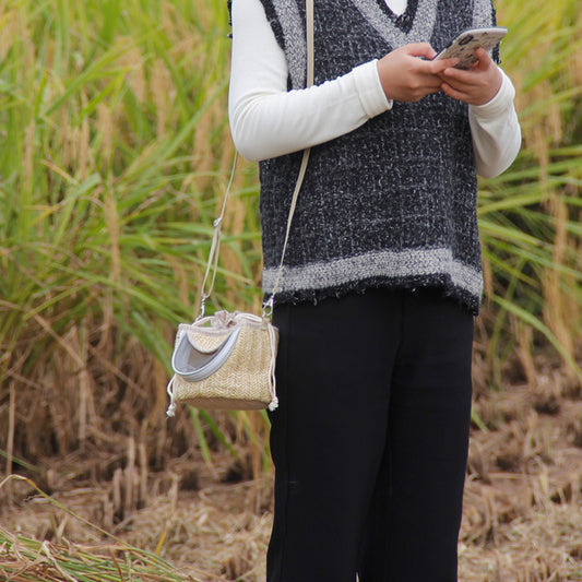 Pet Outing Backpack Hamster Cylinder Satchel