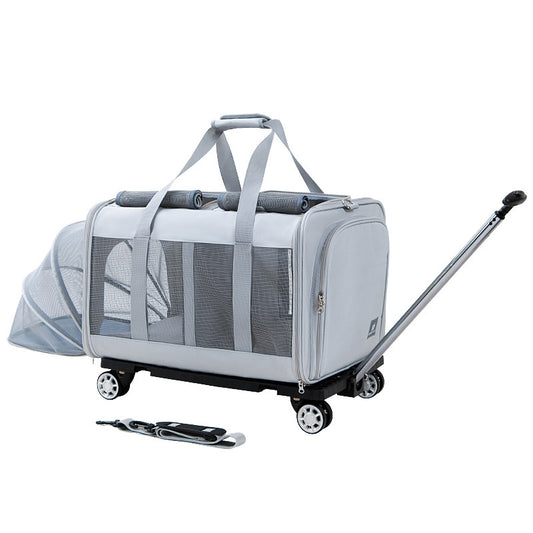Large Pet Trolley Bag Cat
