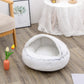 2 In 1 Dog And Cat Bed Pet Winter Bed Round Plush Warm Bed House Soft Long Plush Pets Bed Pet Products