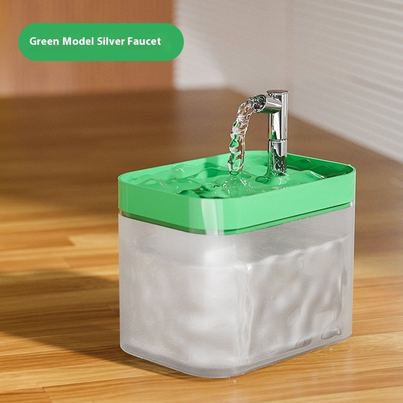 Cat Water Fountain Automatic Circulation Flow Water Fountain Kitten Drinking Water Apparatus