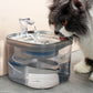 Pet Cat Dog Stainless Steel Automatic Circulation Water
