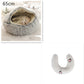 2 In 1 Dog And Cat Bed Pet Winter Bed Round Plush Warm Bed House Soft Long Plush Pets Bed Pet Products