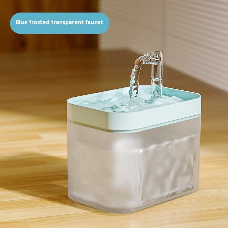 Cat Water Fountain Automatic Circulation Flow Water Fountain Kitten Drinking Water Apparatus