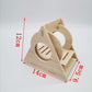Solid Wood Small House Hamster Sleeping Nest Djungarian Hamster Small Villa Toy Supplies