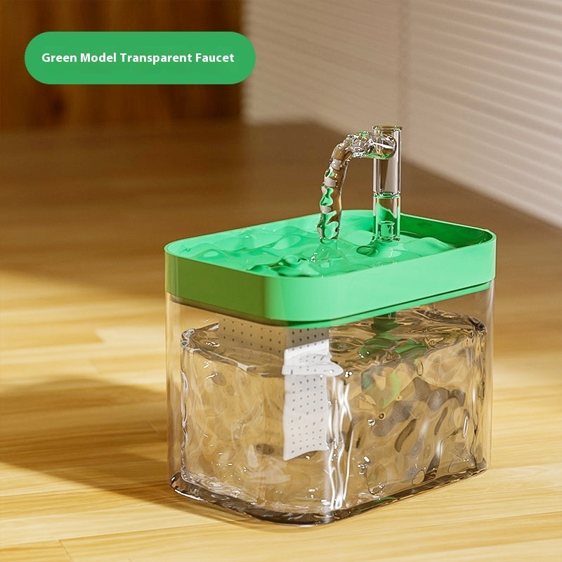 Cat Water Fountain Automatic Circulation Flow Water Fountain Kitten Drinking Water Apparatus